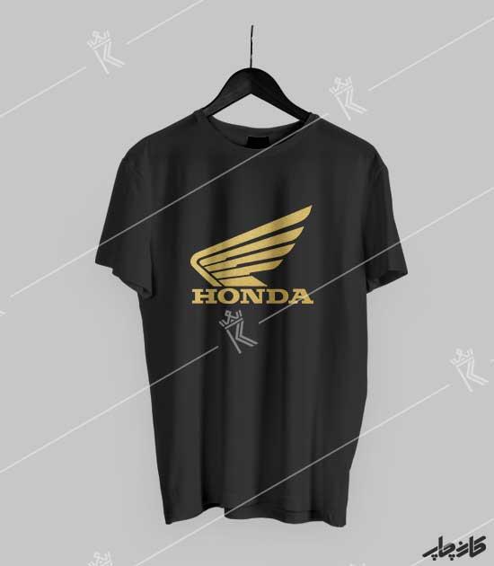 تیشرت مشکی هوندا Honda